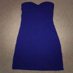 Strapless dress