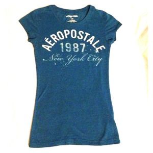 Small blue Aeropostale t-shirt