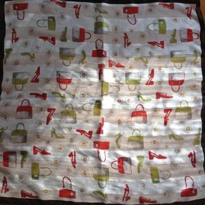 BUNDLED Square scarf & cole haan shoes