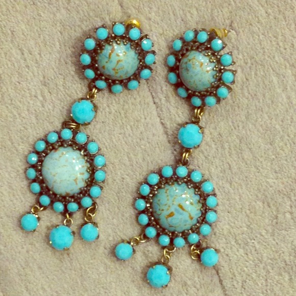 Turquoise earrings