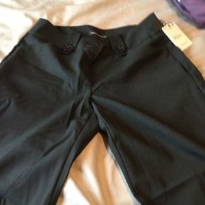 Black crop pants great for work!