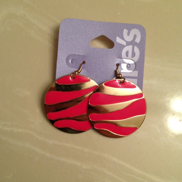 Zebra earrings