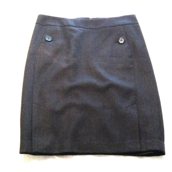 Dark grey The Limited pencil skirt
