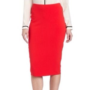 Vince Camuto Tube Midi Skirt