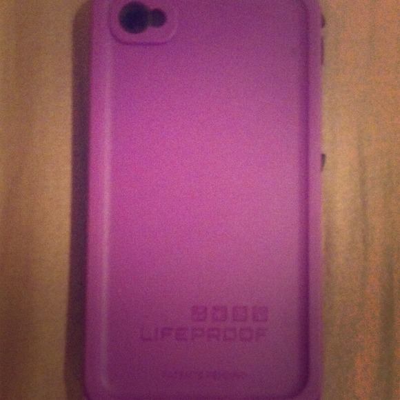 Purple Lifeproof IPhone 4/4S case
