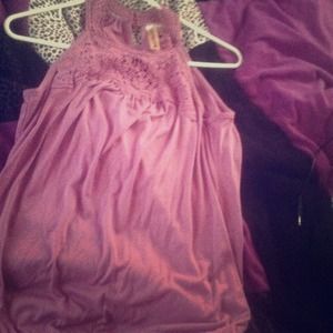 Purple lavender tank top.