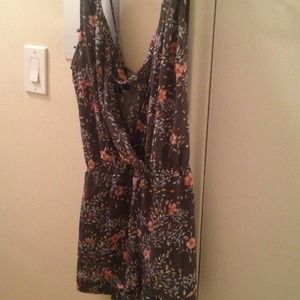 A Floral Romper