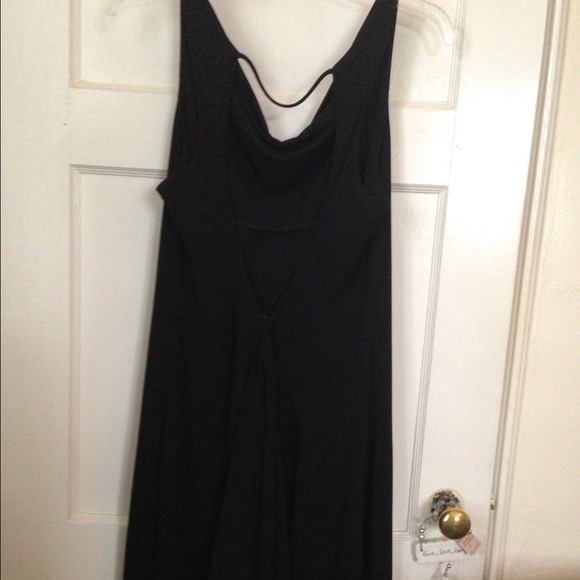 Black cocktail dress