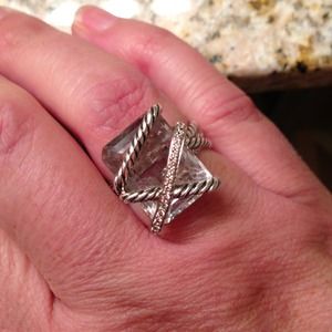 David Yurman statement ring.