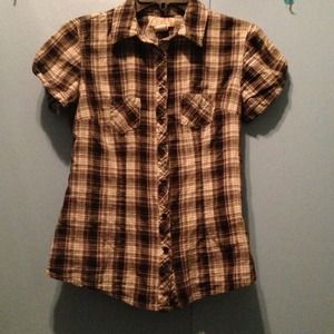 Short sleeved button up shirt