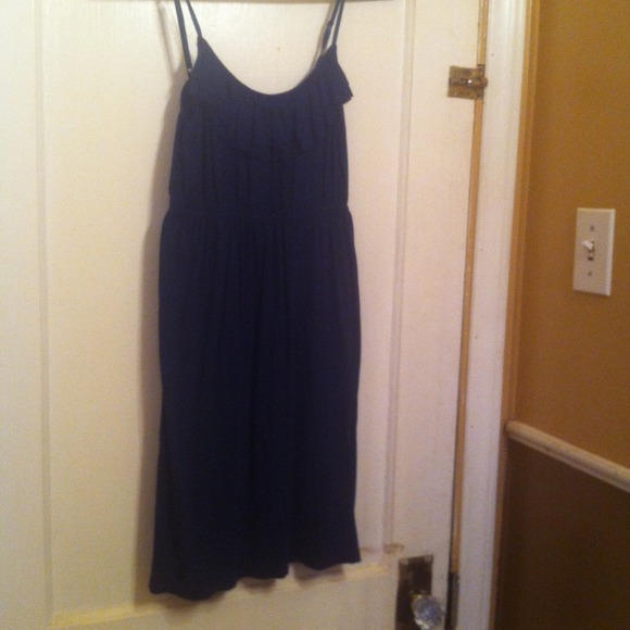 Simple blue dress!
