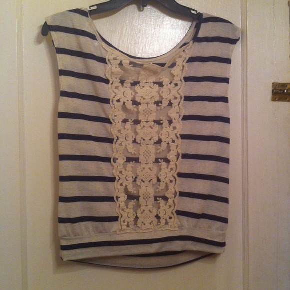 See thru back top - Picture 2 of 2