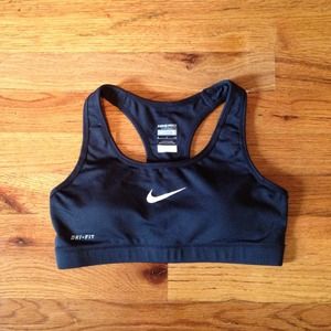 Black Nike Sports Bra