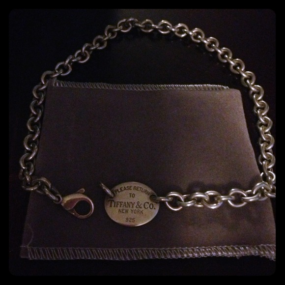 Tiffany link necklace