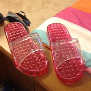 Plastic pink sandals! Anyone please take them!!!⚡