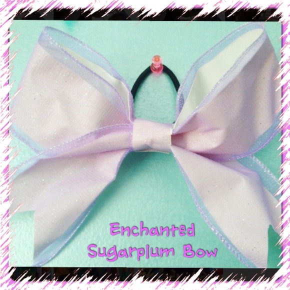Enchanted Sugarplum Cheer Bow