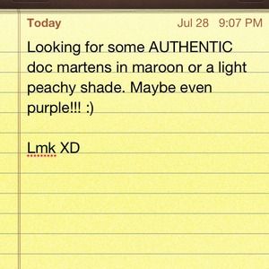 Not selling, needing