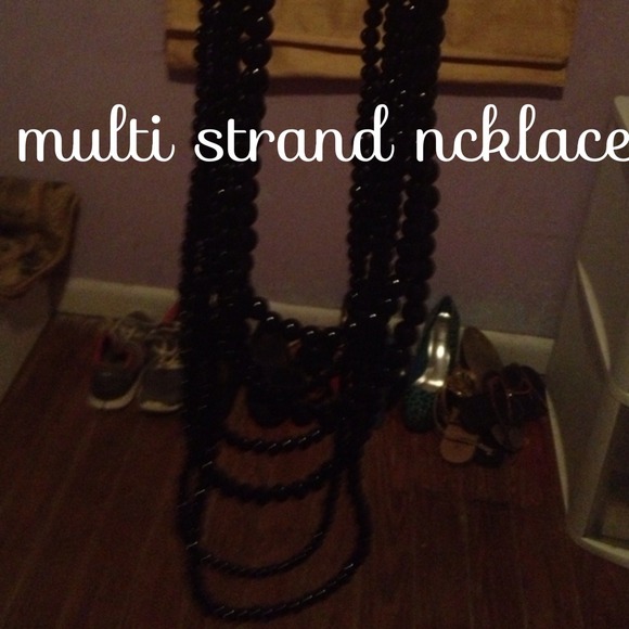 Multi strand necklace