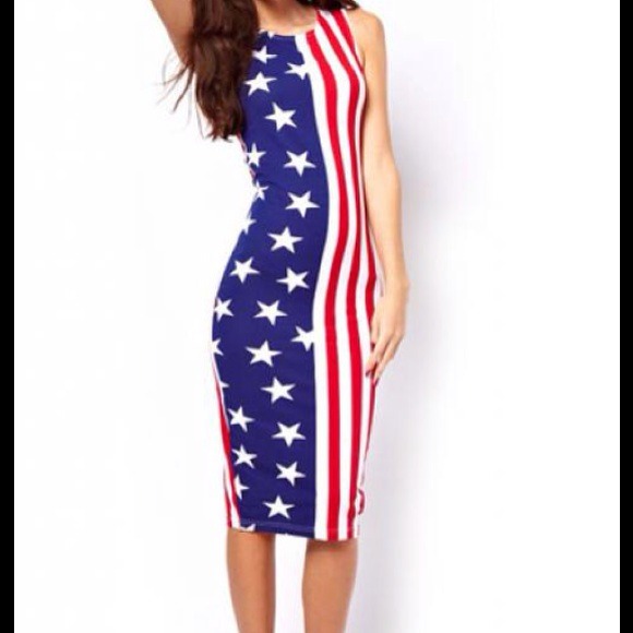 Clearance!!!💋Patriotic Bombshell Dress