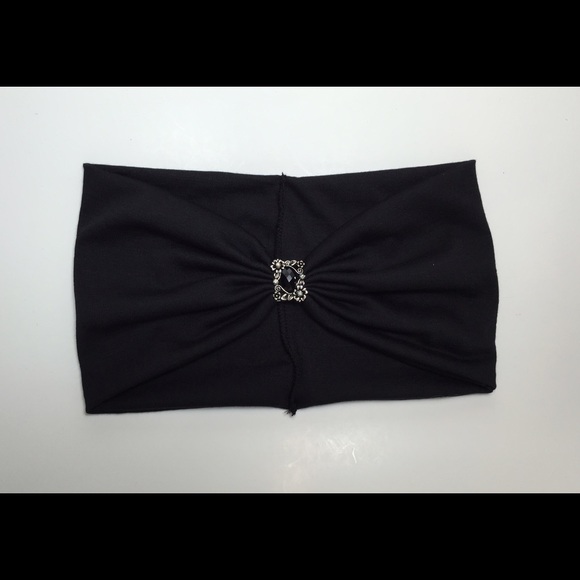 bohemian jeweled turban headband - Picture 3 of 4