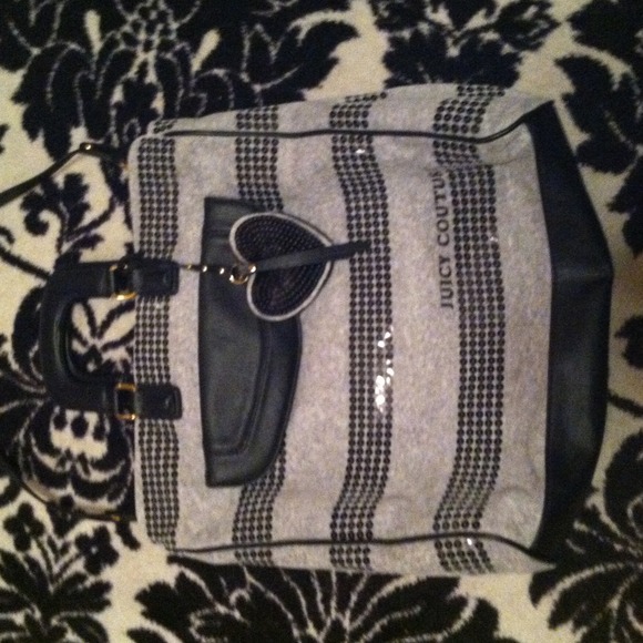 Juicy Couture briefcase style purse