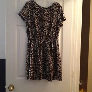 Leopard Skater Dress