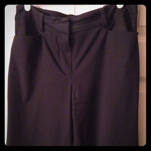 Bundle Ann Taylor black dress pants and WHBM top