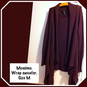Mossimo. Women's wrapped sweater.