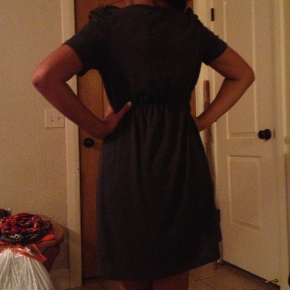 Dark grey dress - Picture 2 of 2