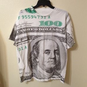 100 Dollar Bill Shirt