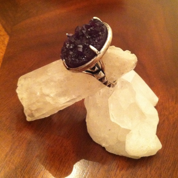 Lucky Brand Amethyst Ring