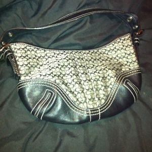 Authentic Coach mini hobo