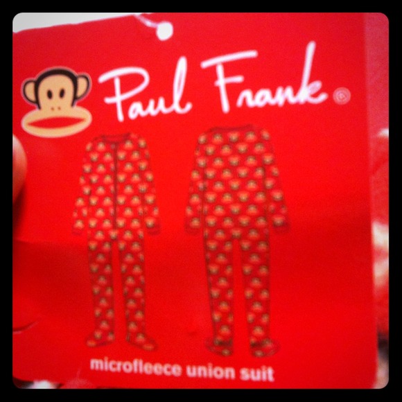 SOLD Paul frank footsie pajamas