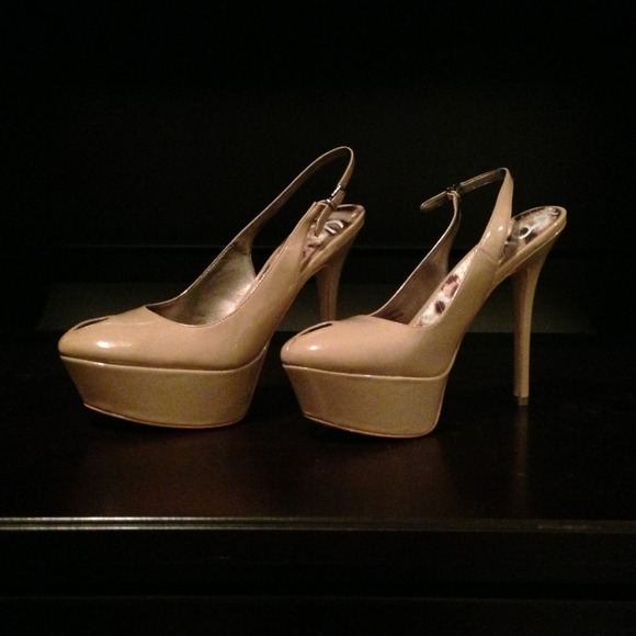Sam Edelman Nude Peep Toe Heels NWB!!