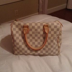 LV Damier Azur Speedy 30