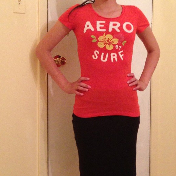 Orange aero shirt