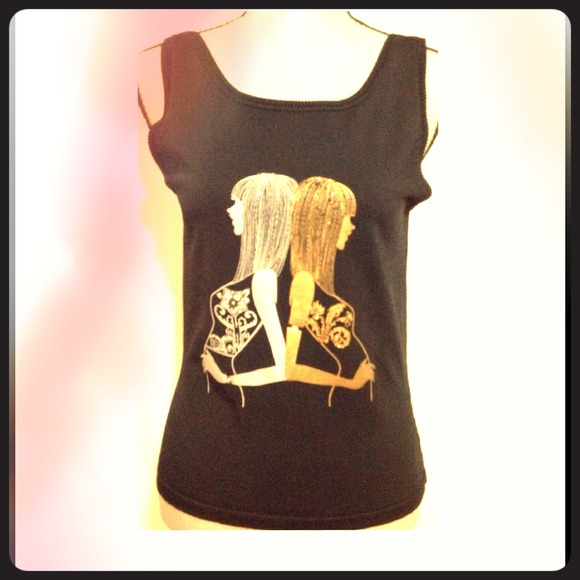 Carina Tops - 👍RESERVED👍CARINA🌹Bling Shell Beaded Top