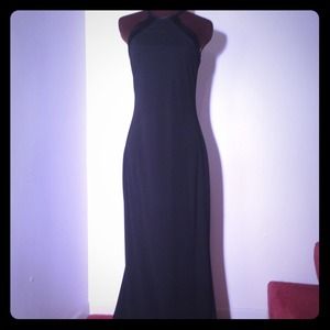 Full length black dress sz 5/6