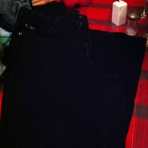 Black lee boot cut jeans