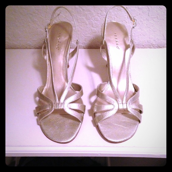 Light gold colored heels