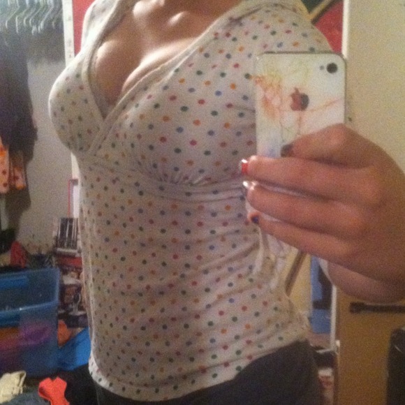 Polka dot hoodie - Picture 2 of 3