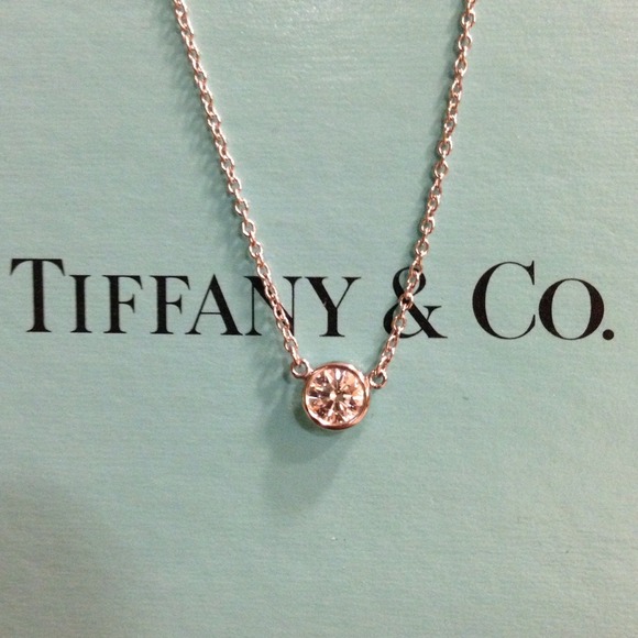 ❌SOLD❌Elsa Peretti Diamond Solitaire Pendant