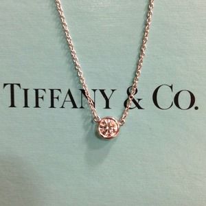 ❌SOLD❌Elsa Peretti Diamond Solitaire Pendant