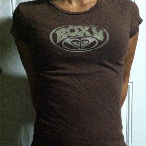 Brown Roxy Top - Picture 2 of 2