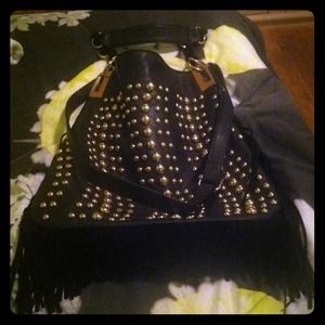 Cute fringed bag!