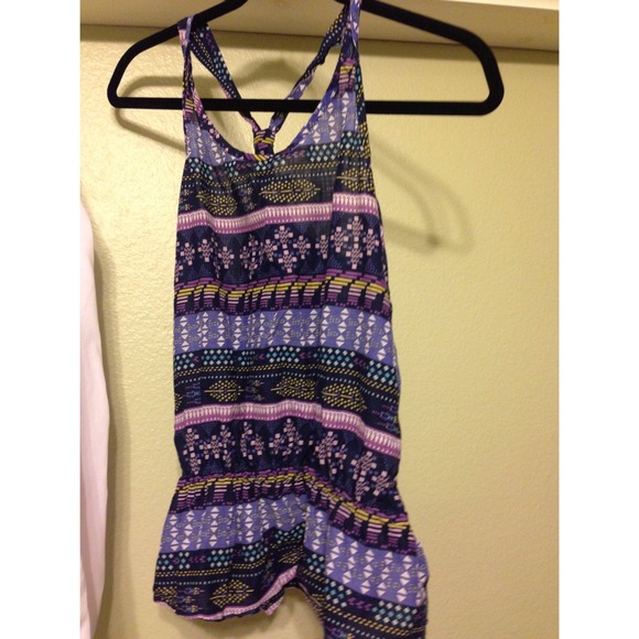 Tops - Purple Tribal Tank