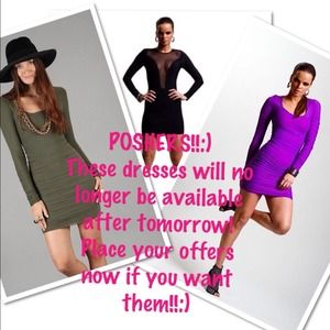 Boulee bodycon dresses