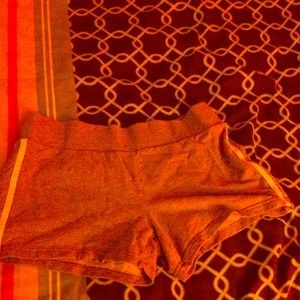 ??! Gray workout shorts