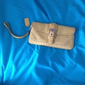 Real COACH wristlet