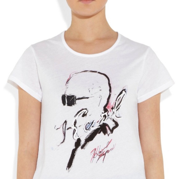 Karl Lagerfeld (chanel) T shirt 100% Authentic